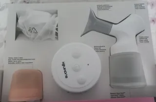 Extractor Leche Eléctrico Suavinex + Biberón Zero.