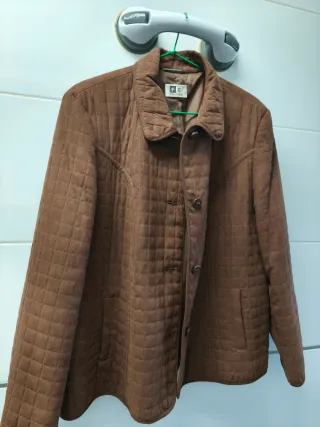 Chaqueta FE EDITION ante marrón Talla XL