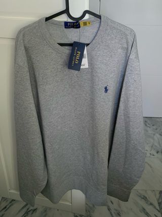Sudadera Polo Ralph Lauren Gris