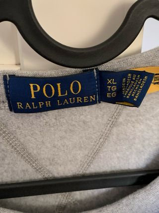 Sudadera Polo Ralph Lauren Gris