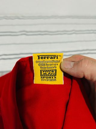 Camisa Ferrari Roja