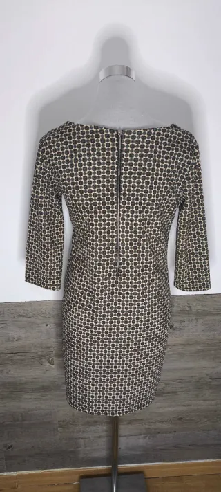 Vestido estampado elástico S-M