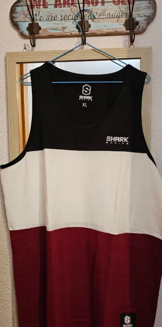 Camiseta sin mangas Shark Boxing XL