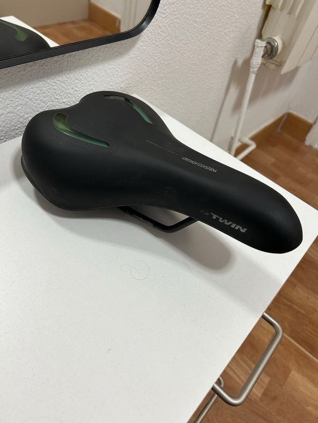 Sillín Bici BTWIN Ergo Comfort System