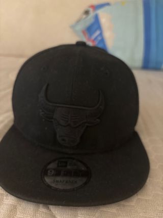 Gorra Chicago Bulls New Era Negra Original