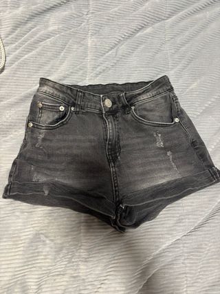 Shorts vaqueros grises