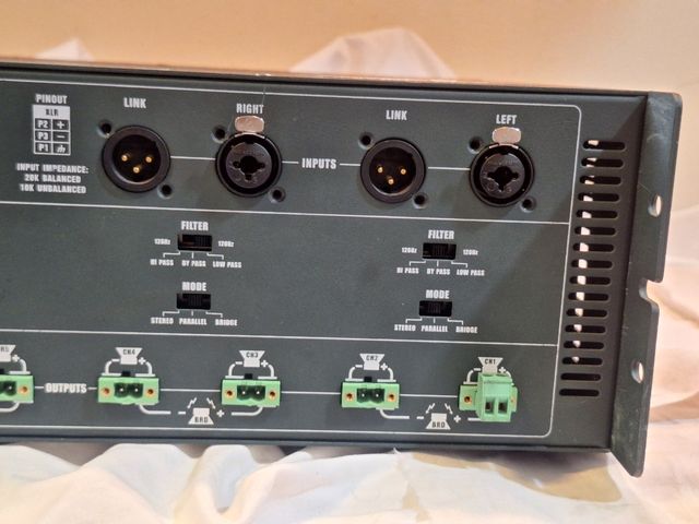 Amplificador Northern Acoustics 8000
W 8x1000w