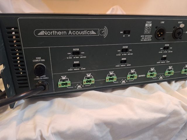 Amplificador Northern Acoustics 8000
W 8x1000w