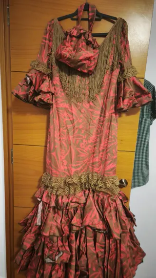Traje Flamenca Mujer Talla Única