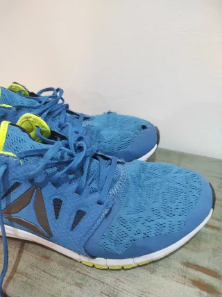 Zapatillas Reebok ZPrint 3D Azul y Verde
