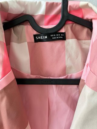 Americana cuadros Shein colores