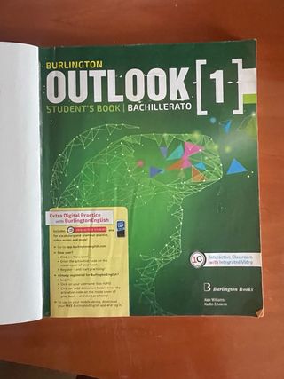 Libro Outlook Inglés 1 Bachillerato