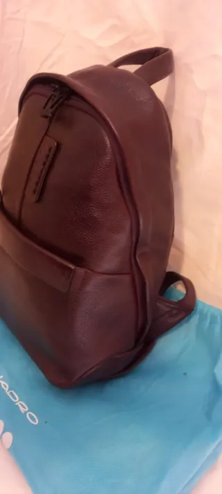 Zaino Piquadro Pelle Marrone