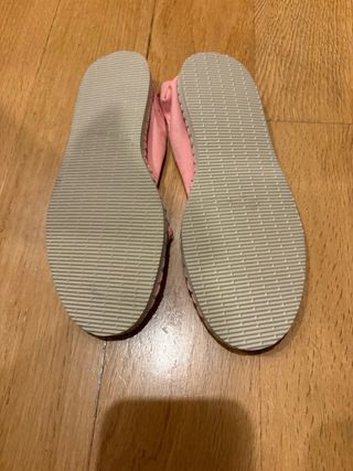 Alpargatas Havaianas rosas maquillaje talla 36