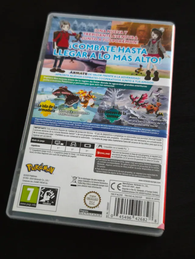 Pokemon Espada + DLC Pase Expansión Switch