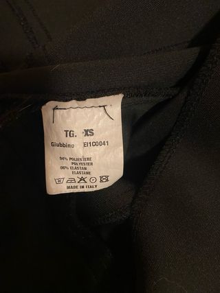 Giacca chiodo nera KAOS taglia S