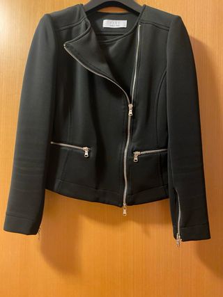 Giacca chiodo nera KAOS taglia S