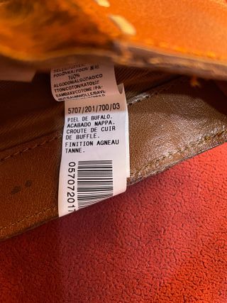Bolso Piel Búfalo Marrón