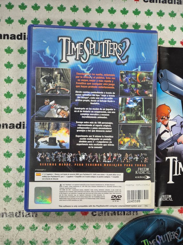 TimeSplitters 2 PlayStation 2