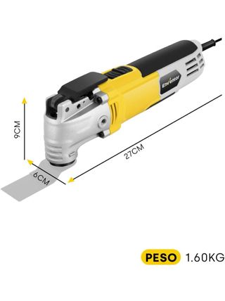 Multiherramienta Oscilante con Accesorios