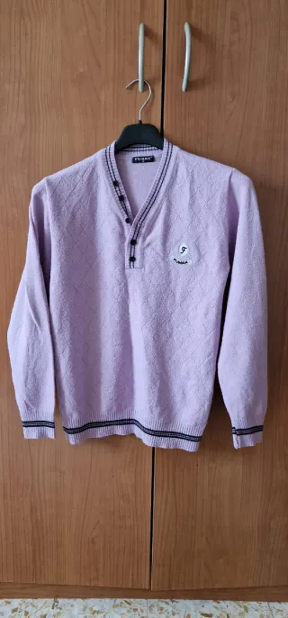 Maglione Uomo Ferrari Rosa Taglia M