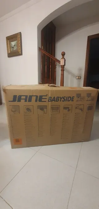 Jane Babyside Minicuna Colecho Gris
