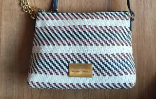 Bolso Bimba y Lola trenzado mujer original 