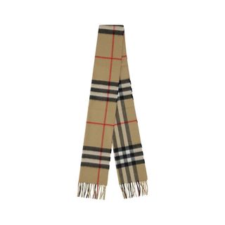 Bufanda Burberry Clásica Tartán Beige