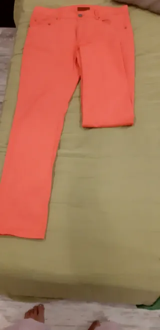 Pantalón de vestir naranja para hombre