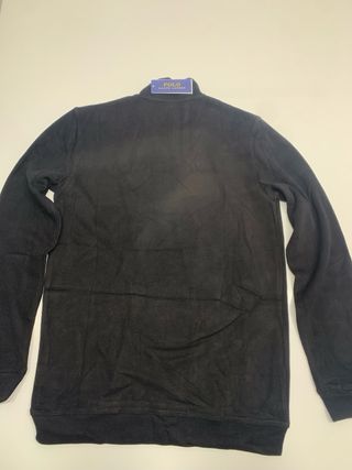 Polo Ralph Lauren Jersey Cremallera Negro