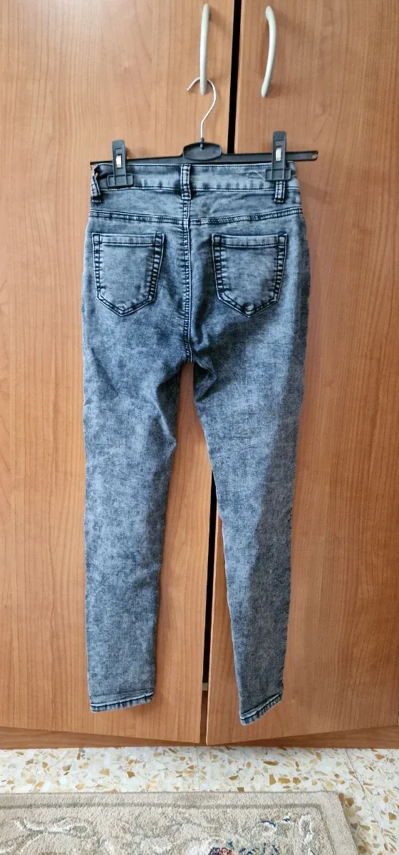 Jeans donna grigi taglia XS