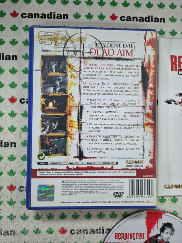 Resident Evil: Dead Aim PS2