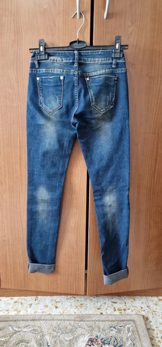 Jeans donna vita bassa XS