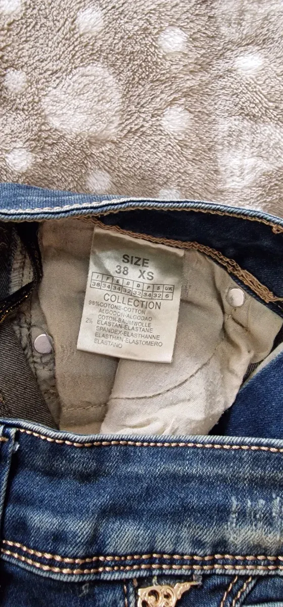 Jeans donna vita bassa XS