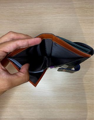 Cartera Negra Piel Cocodrilo