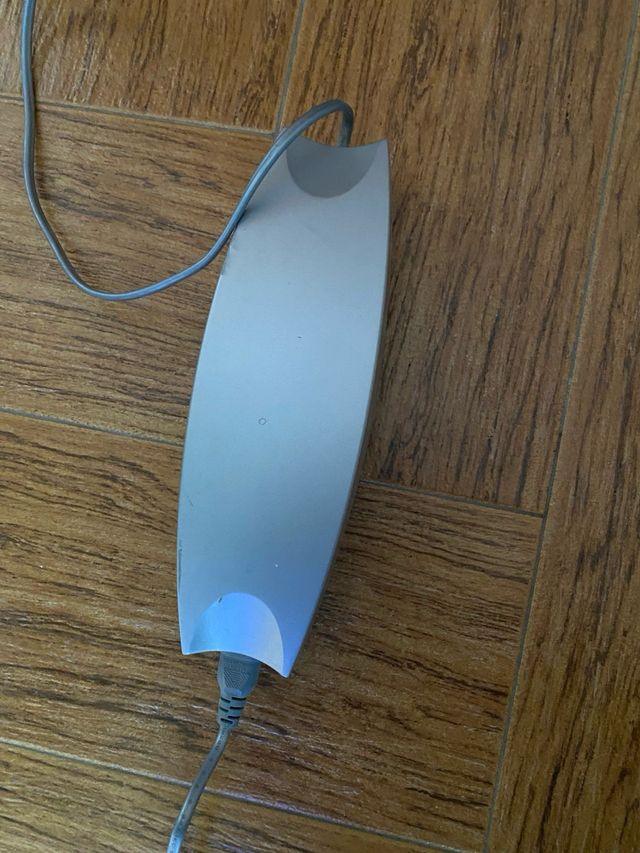 Lámpara LED de pie azul