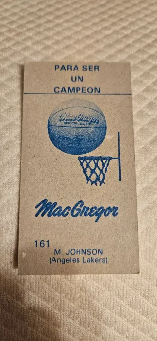 Cromo M. Johnson Marchante 161 NBA