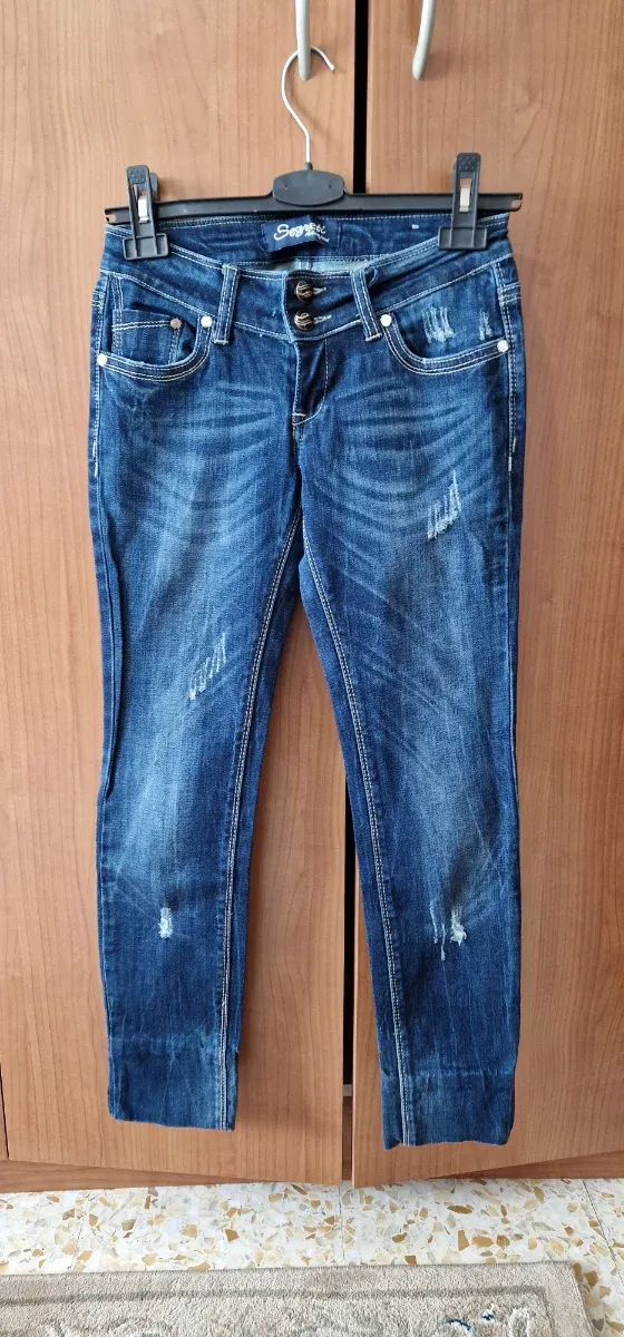 Jeans Sexy Woman donna blu