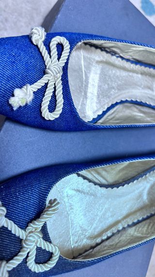 Bailarinas El Corte Inglés Azul