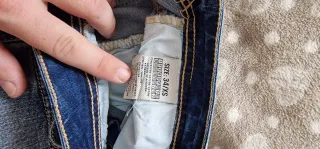 Jeans donna strappati blu