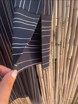 Completo blazer lungo e pantaloni
