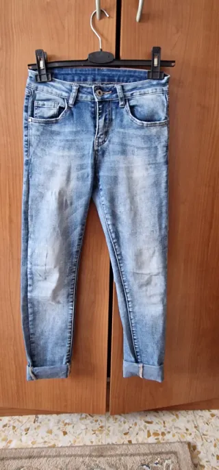 Jeans donna blu
