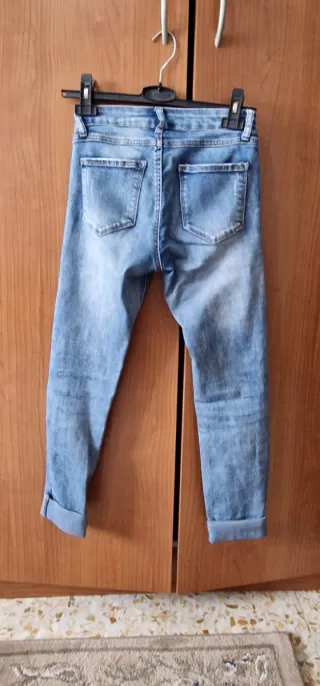 Jeans donna blu