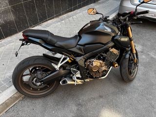 Honda CB650R Negra, siempre en garaje muy cuidada.