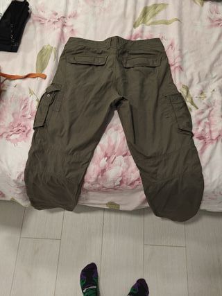 Pantalón trekking Decathlon Talla 44 Verde