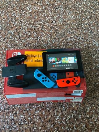 Nintendo Switch Azul y Naranja