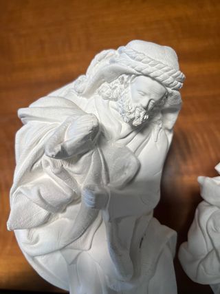 Belén de polvo cerámico para pintar