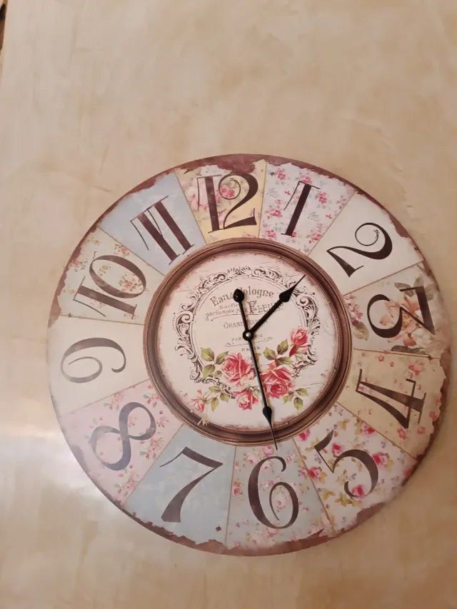 Reloj de Pared Grande Estilo Vintage