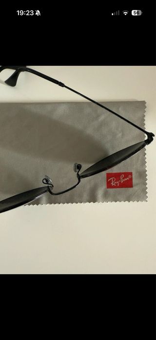 Gafas Ray-Ban Aviator Polarizadas Negras