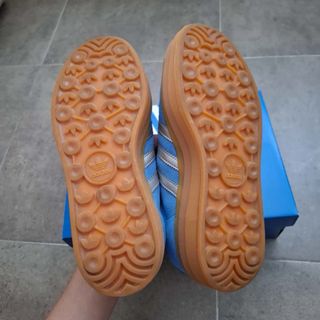 Zapatillas Adidas Gazelle Azul Plata